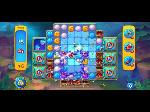 Fishdom level 12276 no boosters フィッシュダム ノーマル