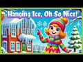 How Icicles Grow | Drip, Drop, Freeze! From Snow to Glow | Winter's Shiny Fingers | Hanging Ice!