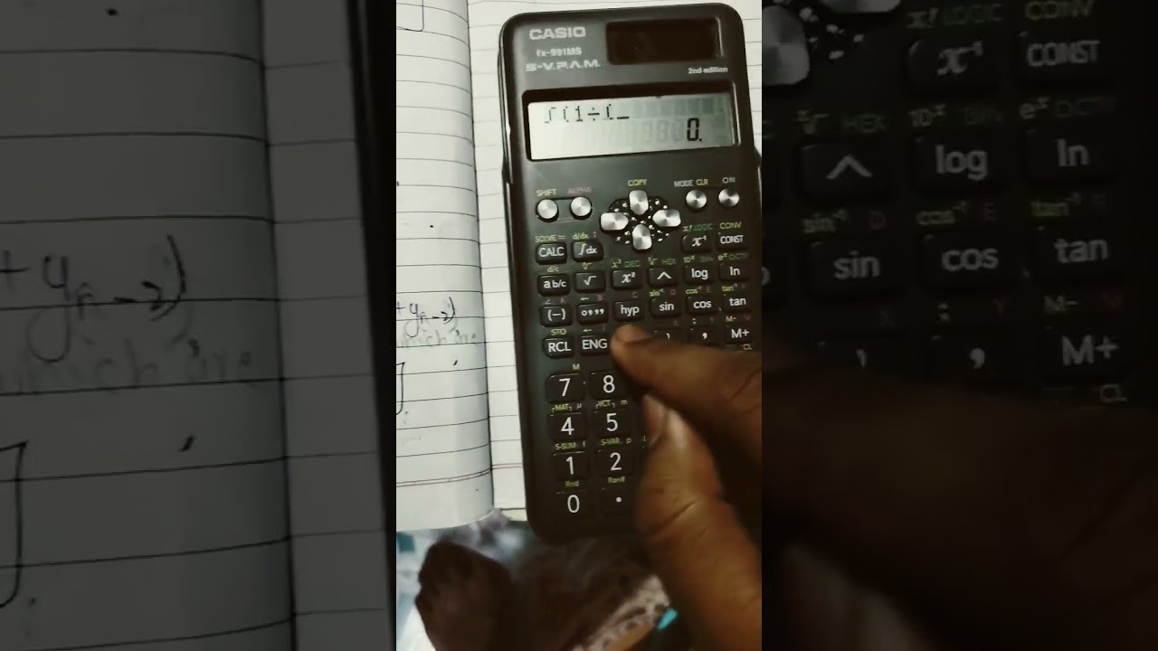 how to solve integration in scientific calculators