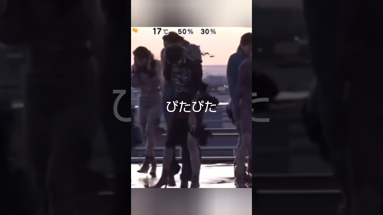 強風で服が貼り付いて身体が浮き出てしまうwww【乃木坂46】