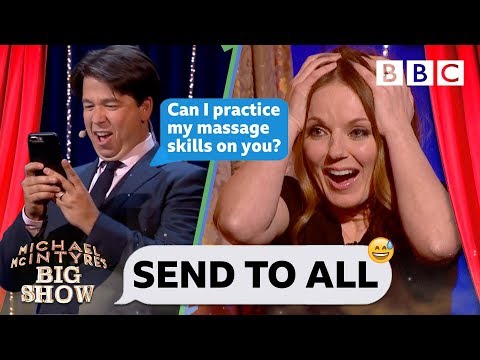Send To All with 'Spice Girl' Geri Horner - Michael McIntyre's Big Show: Episode 1 - BBC