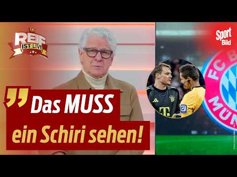 Erneuter Schiri-Ärger bei Bayern-Sieg im Pokal-Viertelfinale I Reif ist Live