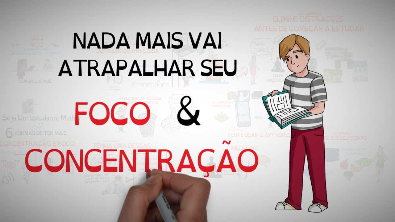 6 DICAS RÁPIDAS PARA + FOCO E CONCENTRAÇÃO | Seja Um Estudante Melhor