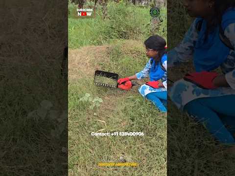 Amazing Grass Harvesting Electric Hedge Trimmer Machine