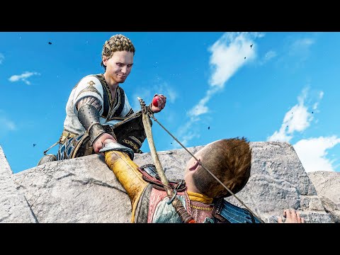 Loki meets Heimdall & gets hated on - God of War Ragnarok