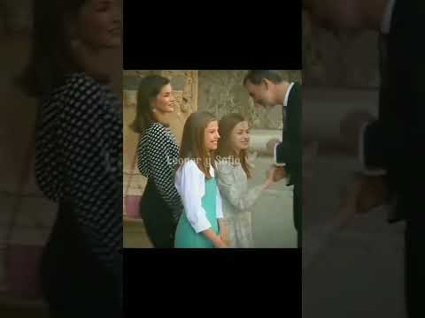 Royal Family🇪🇦 #Infanta Sofia #King Felipe VI #Princess Leonor #Quen Letizia of Spain