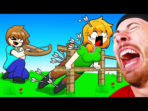 GarryBlox - Minecraft Prank Gone Wrong | Funny Minecraft animations