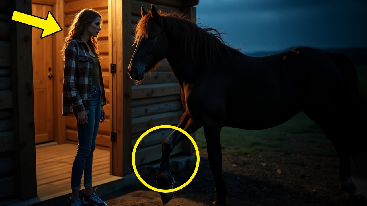 Mysterious Wild Mustang Stallion Knocks on Woman’s Door, Begging Her to Rescue His Stolen Mate