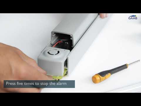 GAAB LOCKS Exit Device with siren T310