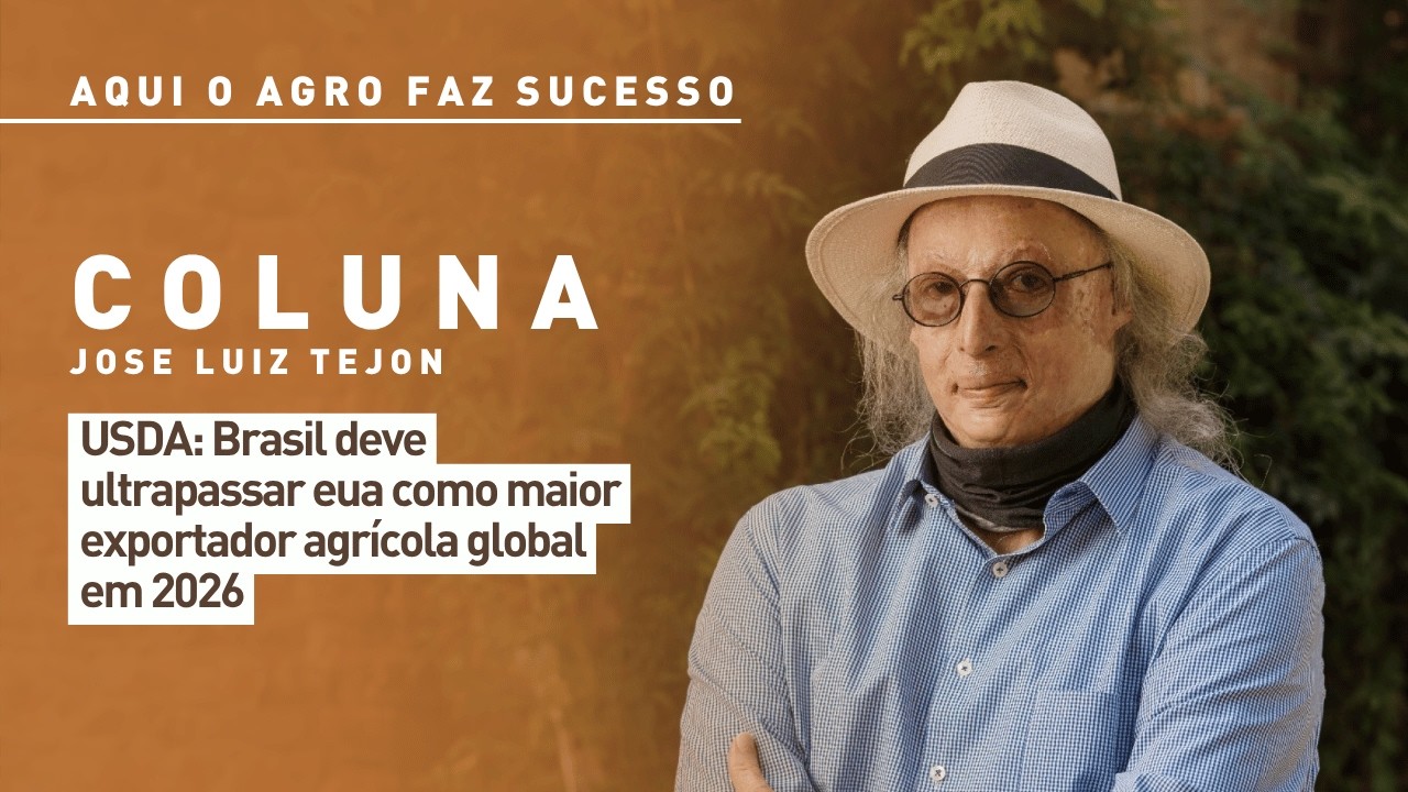 Aqui o Agro Faz Sucesso: Brasil deve ultrapassar EUA como maior exportador agrícola global em 2026