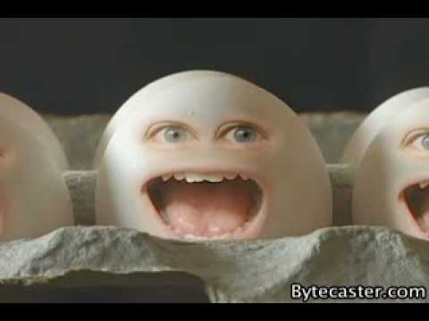 scared eggs