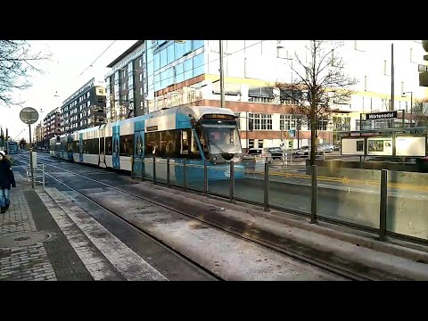 LIGHT RAILS I Tvärbanan in Stockholm