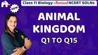 Animal Kingdom Class 11 Biology | Revised NCERT Solutions | Chapter 4 Questions 1-15