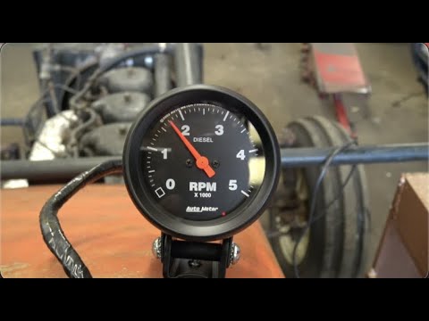 INSTALLING A TACHOMETER ON A DIESEL TRACTOR - HOW BAD WAS IT?!?