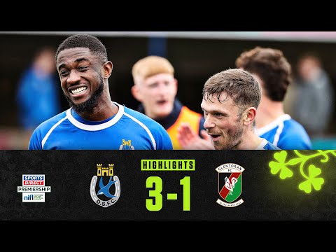 Junior against his former club! | Dungannon Swifts 3-1 Glentoran | #sportsdirectprem