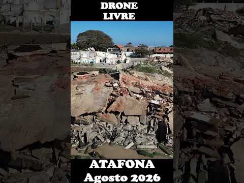 🚁 RUINAS DE ATAFONA - SJB/RJ #shorts