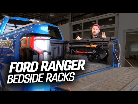 Making 2024+ Ford Ranger/Raptor Gear Storage Bedside Racks!