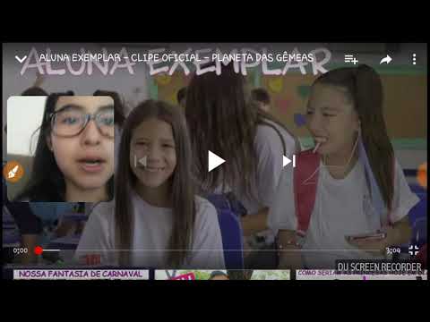 Reagindo ao clipe oficial (aluna exemplar) planeta das gemeas