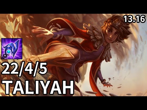 Taliyah Jungle vs Evelynn - KR Grandmaster | Patch 13.16