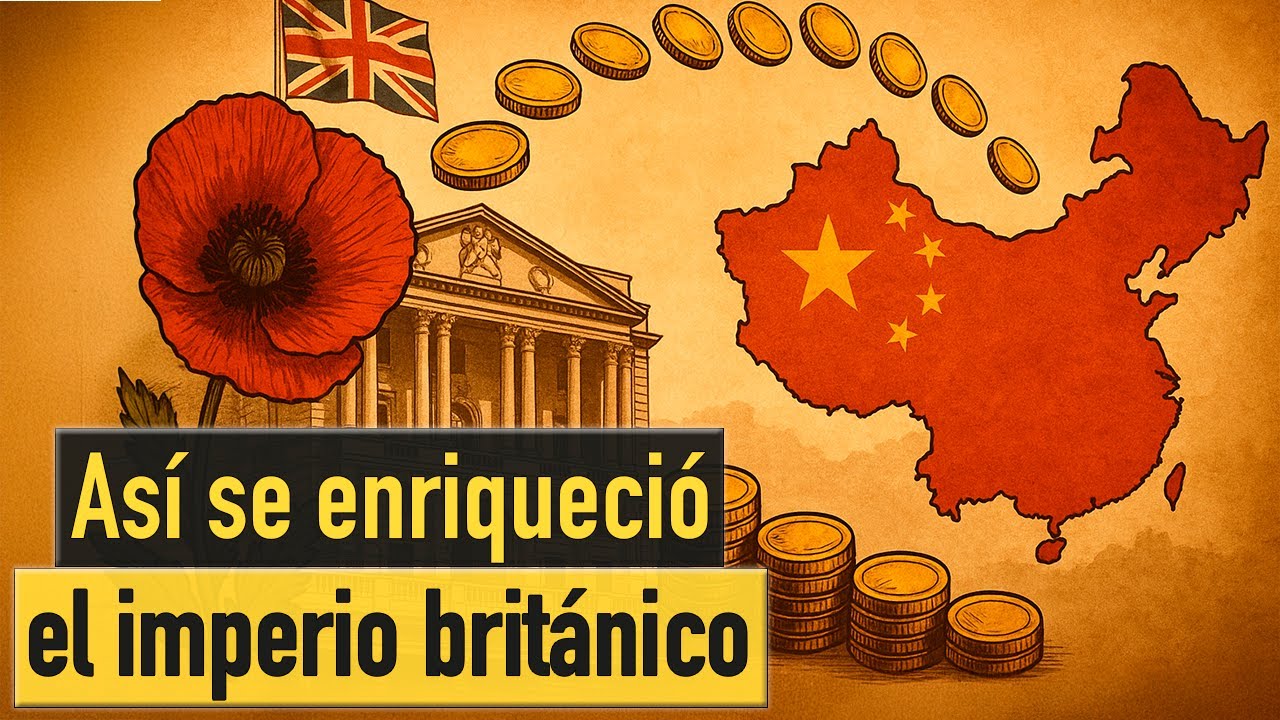 ¿Cómo el REINO UNIDO se enriqueció traficando drogas a CHINA?