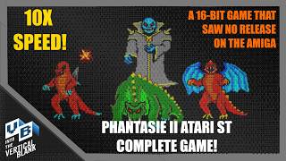 Phantasie II Full Play Through at 10x Speed! Atari ST