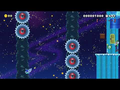 Crystal Sanctuary 8-2 by Achotoni - Super Mario Maker 2 - No Commentary 1by