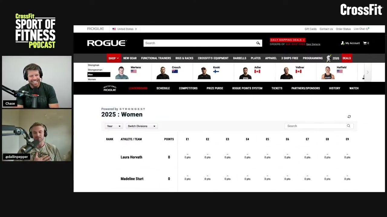 Sport of Fitness Podcast Ep. 2 - Dallin Pepper and Adrian Bozman