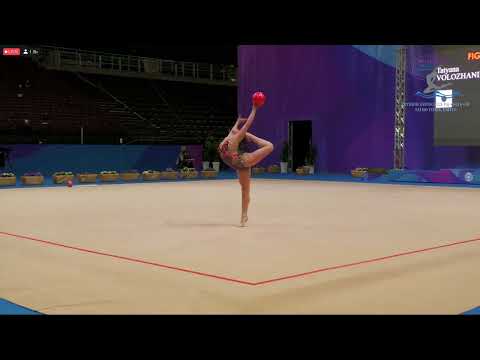 Tatyana Volozhanina (BUL), ball, FIG World Cup ATHENS 2022