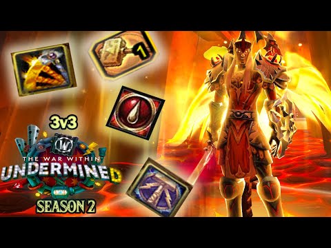 Holy Paladin PVP 3v3 ARENA Season 2 (WoW The War Within) [Patch 11.1.5] ⚡⚔️⚡