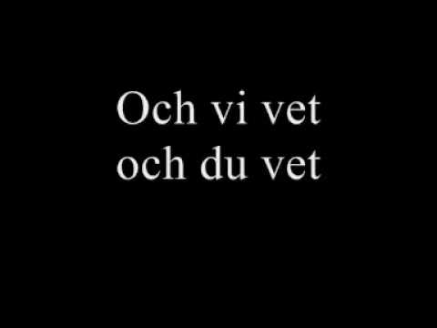 Kent - Dom som försvann with lyrics