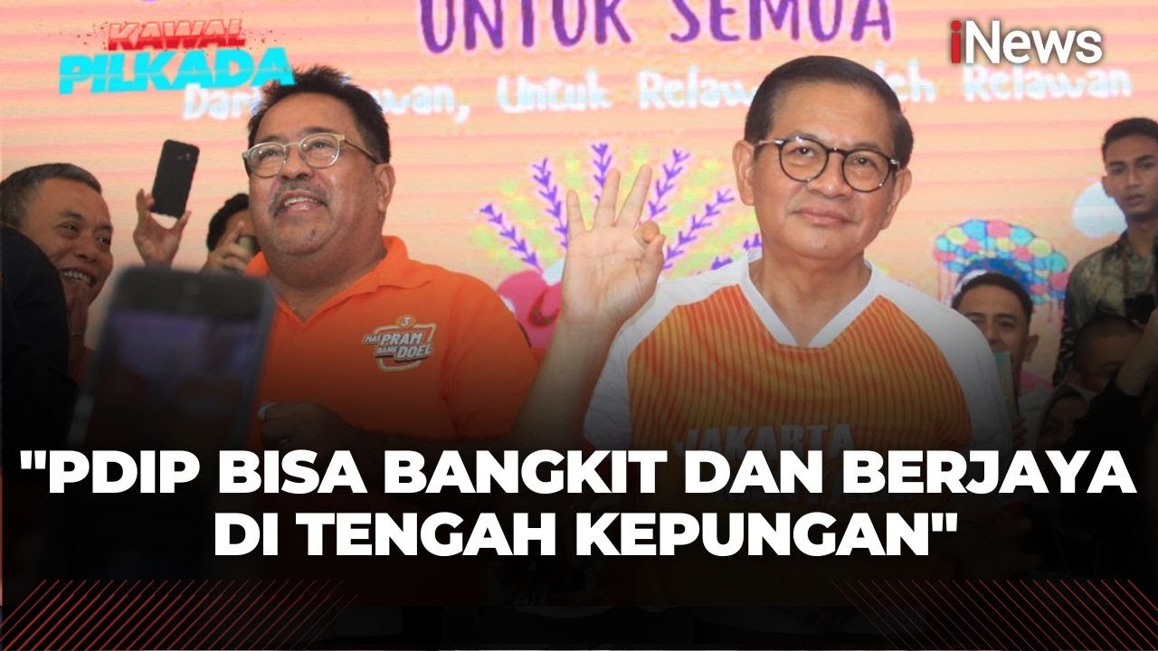 Kemenangan Pramono-Rano Tak Digugat ke MK, PDIP Bangga Bisa Berjaya di Tengah Kepungan