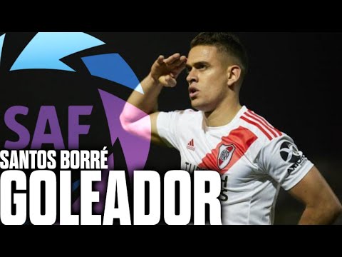 Los 12 Goles De Santos Borre En La Superliga Argentina 19/20 (Goleador)