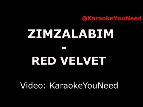 [Karaoke] Zimzalabim - Red Velvet