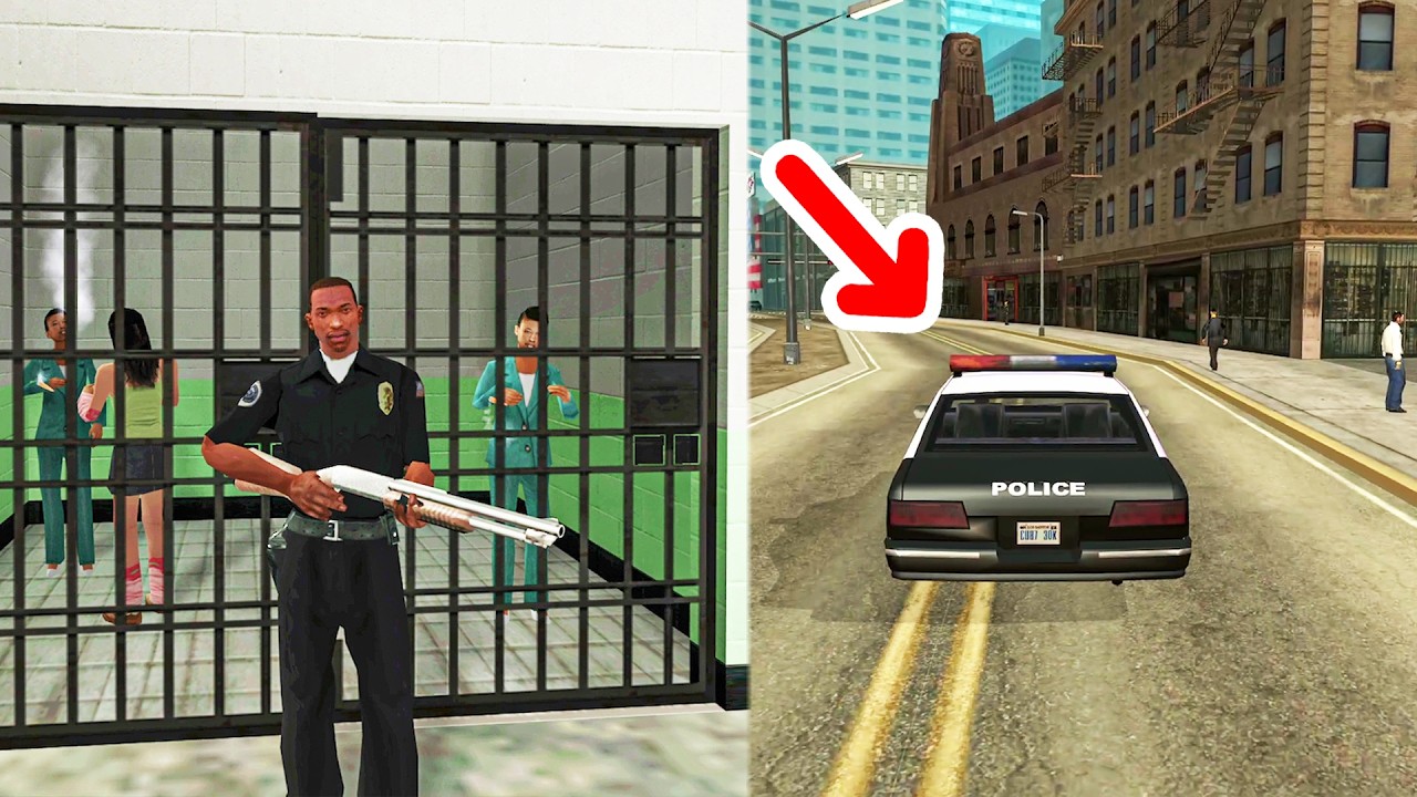 JOGANDO GTA UM COMO POLICIAL! (GTA San Andreas: Mod Polícia)