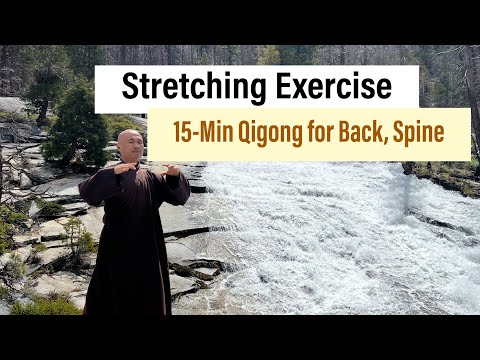 STRETCHING EXERCISE | - 15-Minute Qigong Routine for Back, and Spine