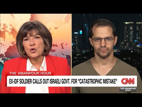 "All over again" Former IDF soldier recounts his time fighting in Gaza to Christian Amanpour