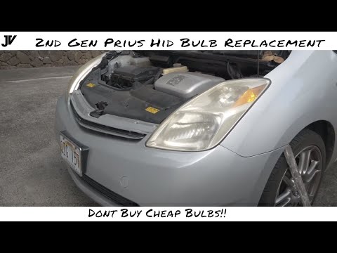 How to - Prius Hid Bulb Replacement - Gen2 04-09