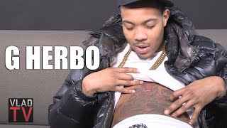 G Herbo Shows Off His Stomach &amp; Arm Tats, Says He Might Get a Face Tattoo