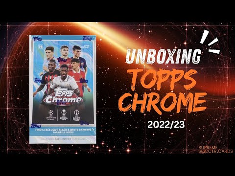 #188 2022-23 TOPPS CHROME | UNBOXING | Haaland & Vinicius