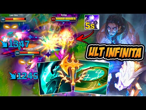 SYLAS MAS EU TENHO ULT A CADA 5 SEGUNDOS COM ESSA BUILD !! - LEAGUE OF LEGENDS