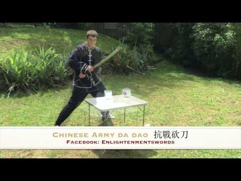 Enlightenment Swords: Chinese Army Da Dao