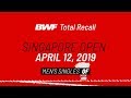 BWF Total Recall Singapore Open 2019 Men S Singles QF BWF 2020