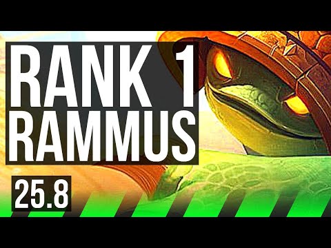 RAMMUS vs LEE SIN (JGL) | Rank 1 Rammus | VN Challenger | 25.8