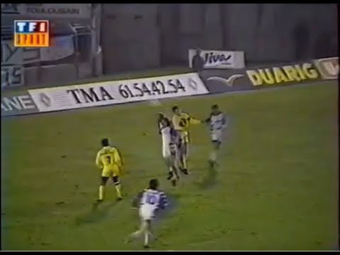 TOULOUSE - CANNES-2-2     (TOUS LES BUTS : DIVISION 1 : SAISON 1990-1991)