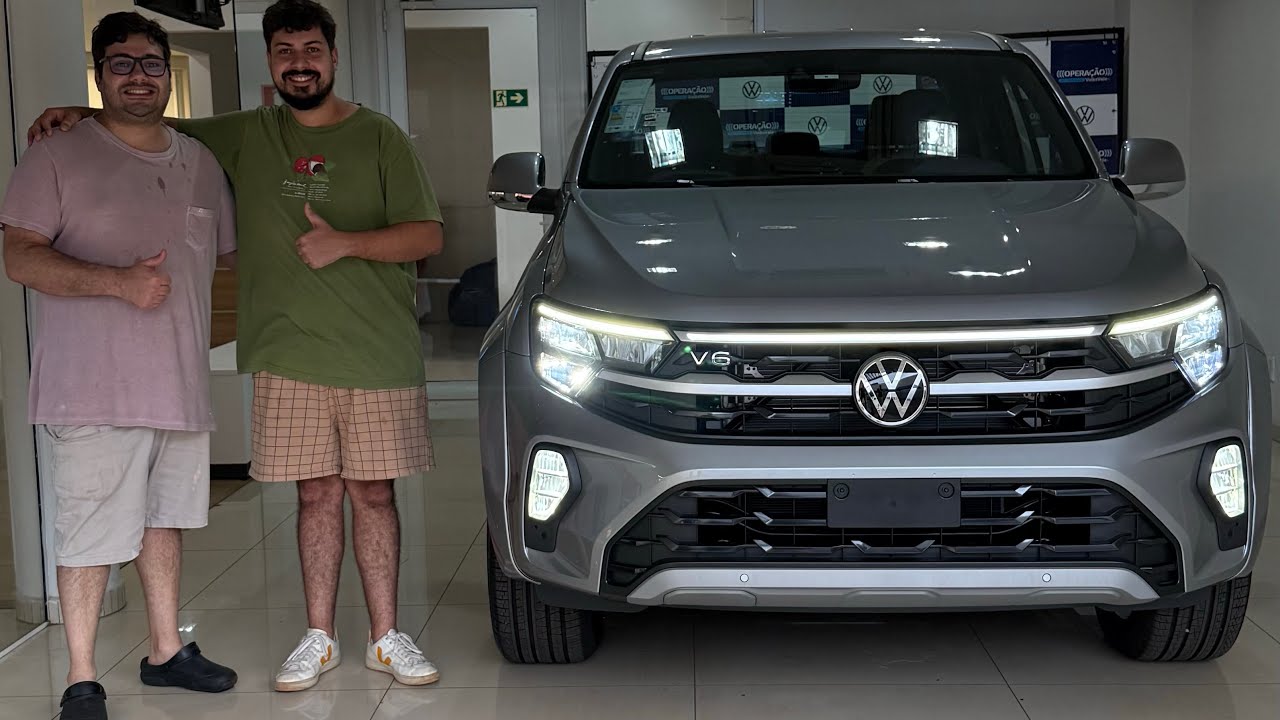 FUI BUSCAR MINHA NOVA AMAROK V6