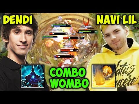 Dendi And NaVi Lil On Same Team | RP + ECHO Epic Wombo Combo DOTA 2
