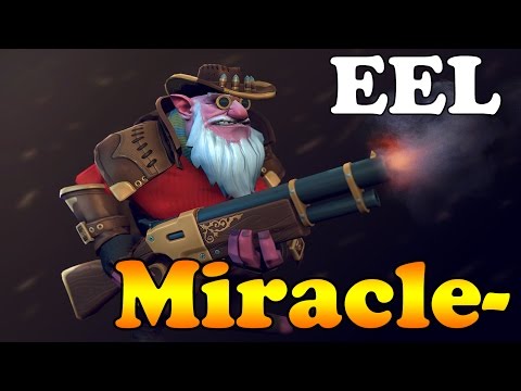 Dota 2 - Miracle- 7K MMR Plays Sniper - Europe Elite League!