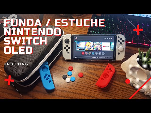 Vídeo relacionado con MisFun Funda para Nintendo Switch OLED, Estuche Protector Amarillo
