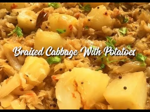 Braised Cabbage With Potatoes Recipe - EatMee Recipes