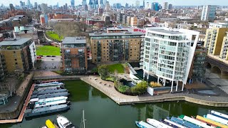 [4K] Limehouse Marina | London by Drone